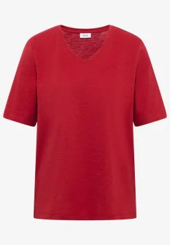 Basic T-Shirt mit Kurzarm und V-Neck