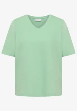 Basic T-Shirt mit Kurzarm und V-Neck
