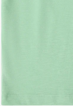 Basic T-Shirt mit Kurzarm und V-Neck