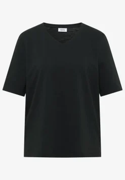 Basic T-Shirt mit Kurzarm und V-Neck