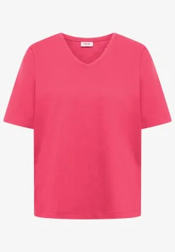 Basic T-Shirt mit Kurzarm und V-Neck