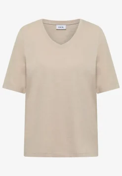 Basic T-Shirt mit Kurzarm und V-Neck