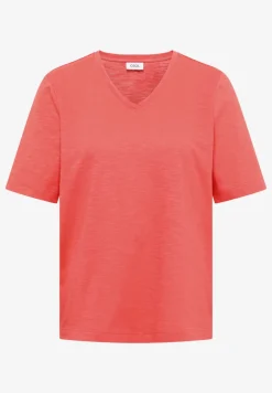 Basic T-Shirt mit Kurzarm und V-Neck