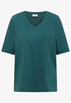 Basic T-Shirt mit Kurzarm und V-Neck