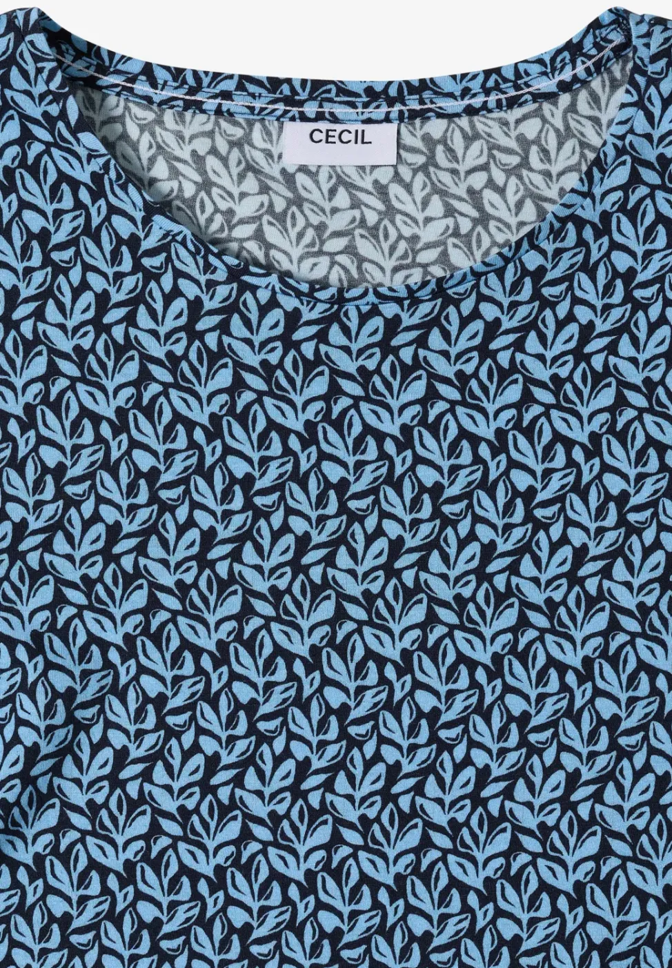 Basic T-Shirt mit Minimal Print