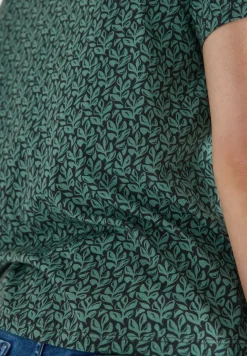 Basic T-Shirt mit Minimal Print