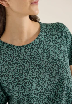 Basic T-Shirt mit Minimal Print