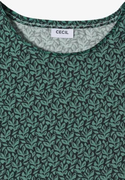 Basic T-Shirt mit Minimal Print