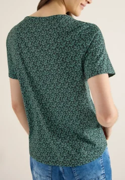 Basic T-Shirt mit Minimal Print