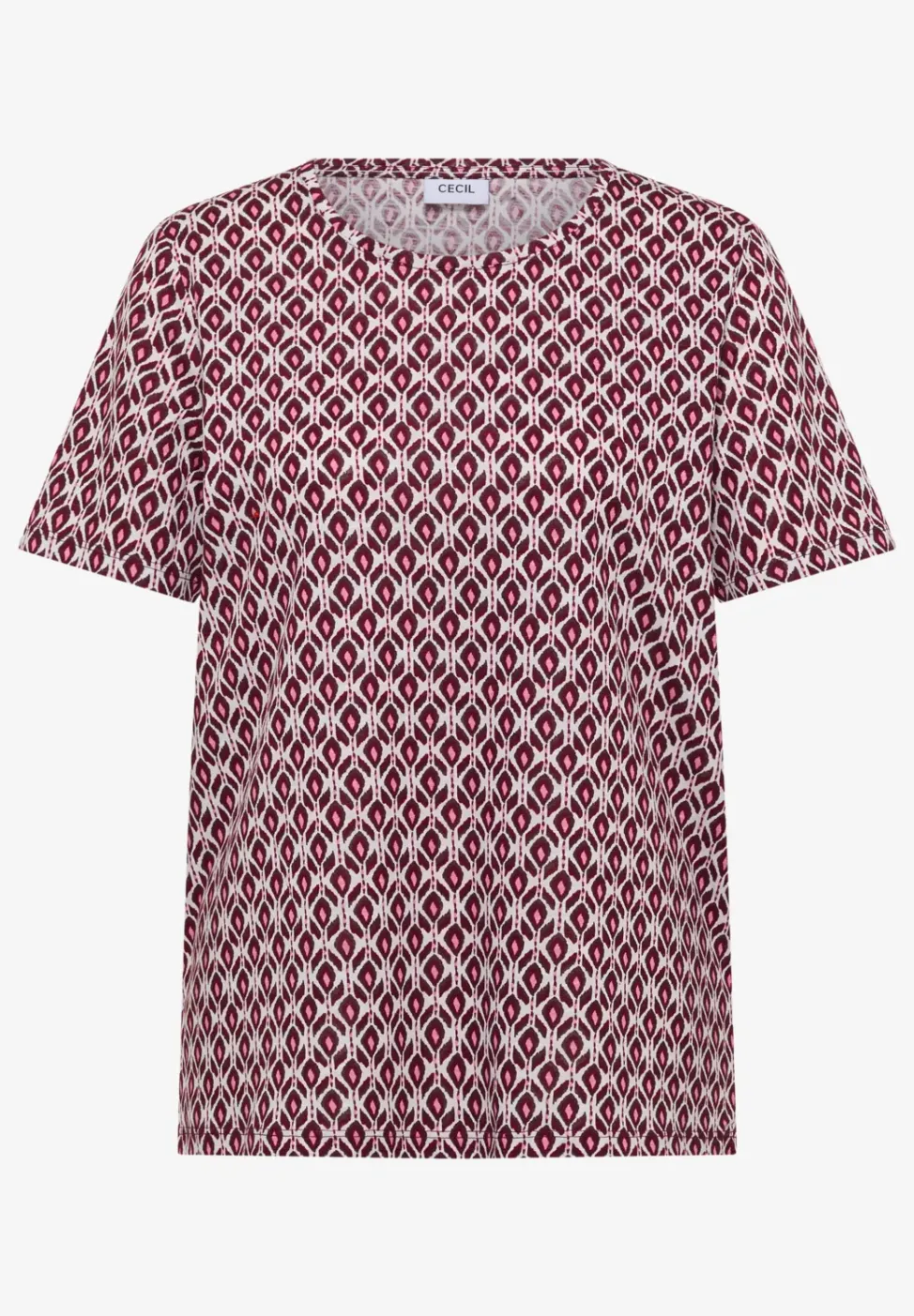 Basic T-Shirt mit Minimal Print