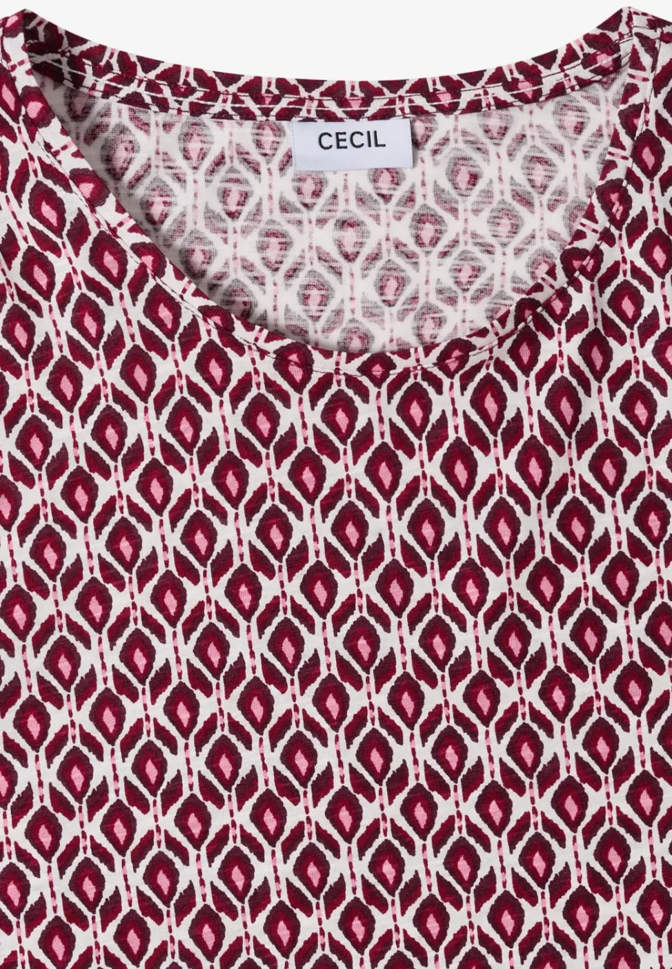 Basic T-Shirt mit Minimal Print