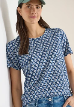 Basic T-Shirt mit Minimal Print