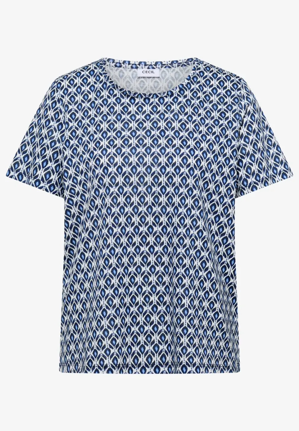 Basic T-Shirt mit Minimal Print