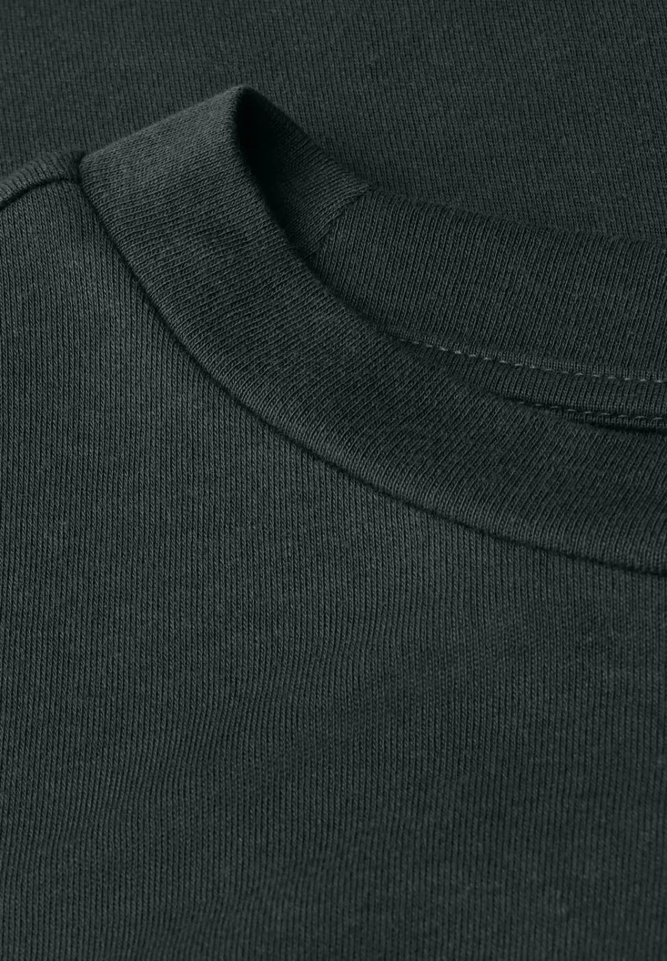 Basic T-Shirt mit Raffung