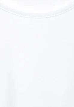 Basic T-Shirt mit Rundhals in Unifarbe