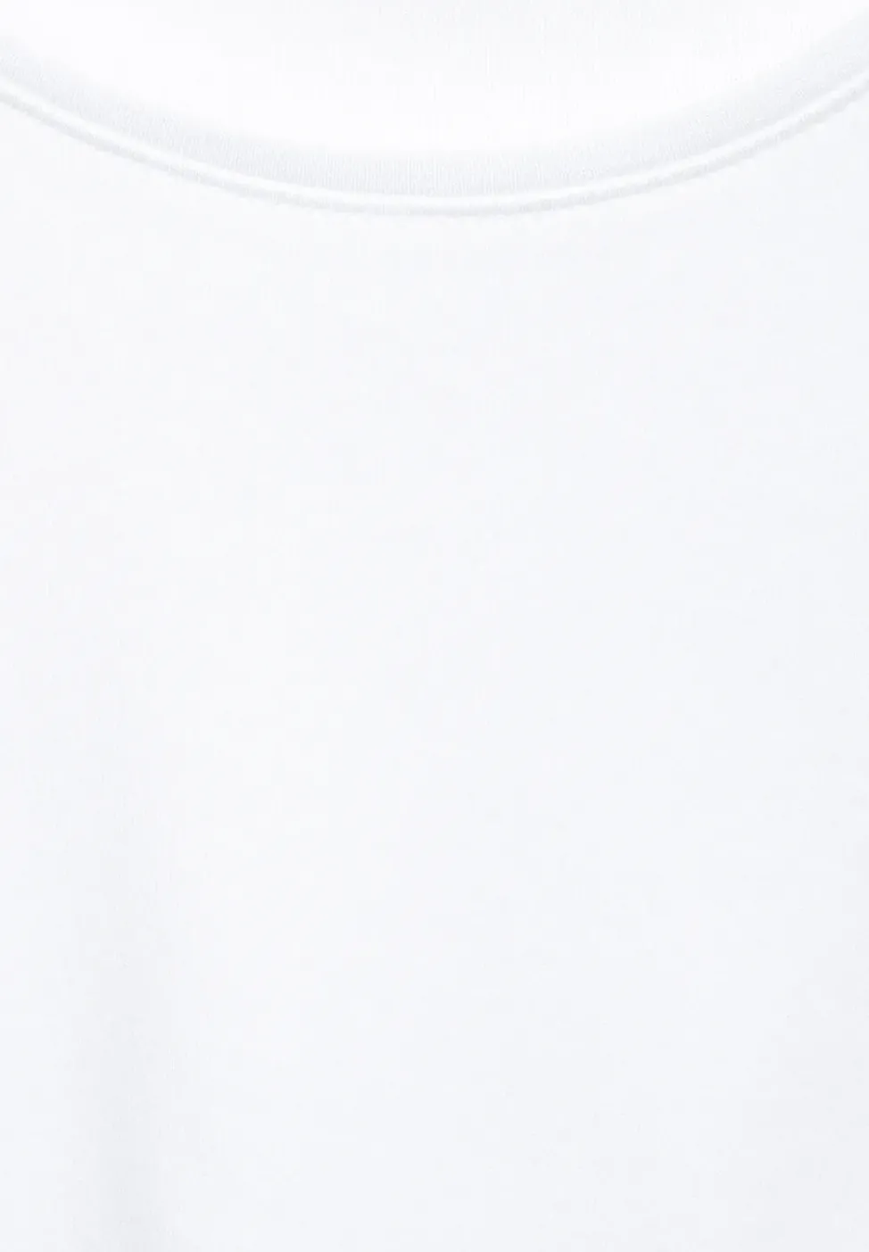 Basic T-Shirt mit Rundhals in Unifarbe