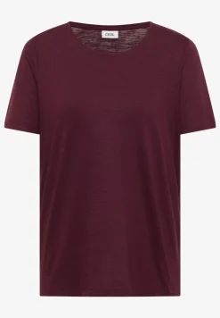Basic T-Shirt mit Rundhals in Unifarbe
