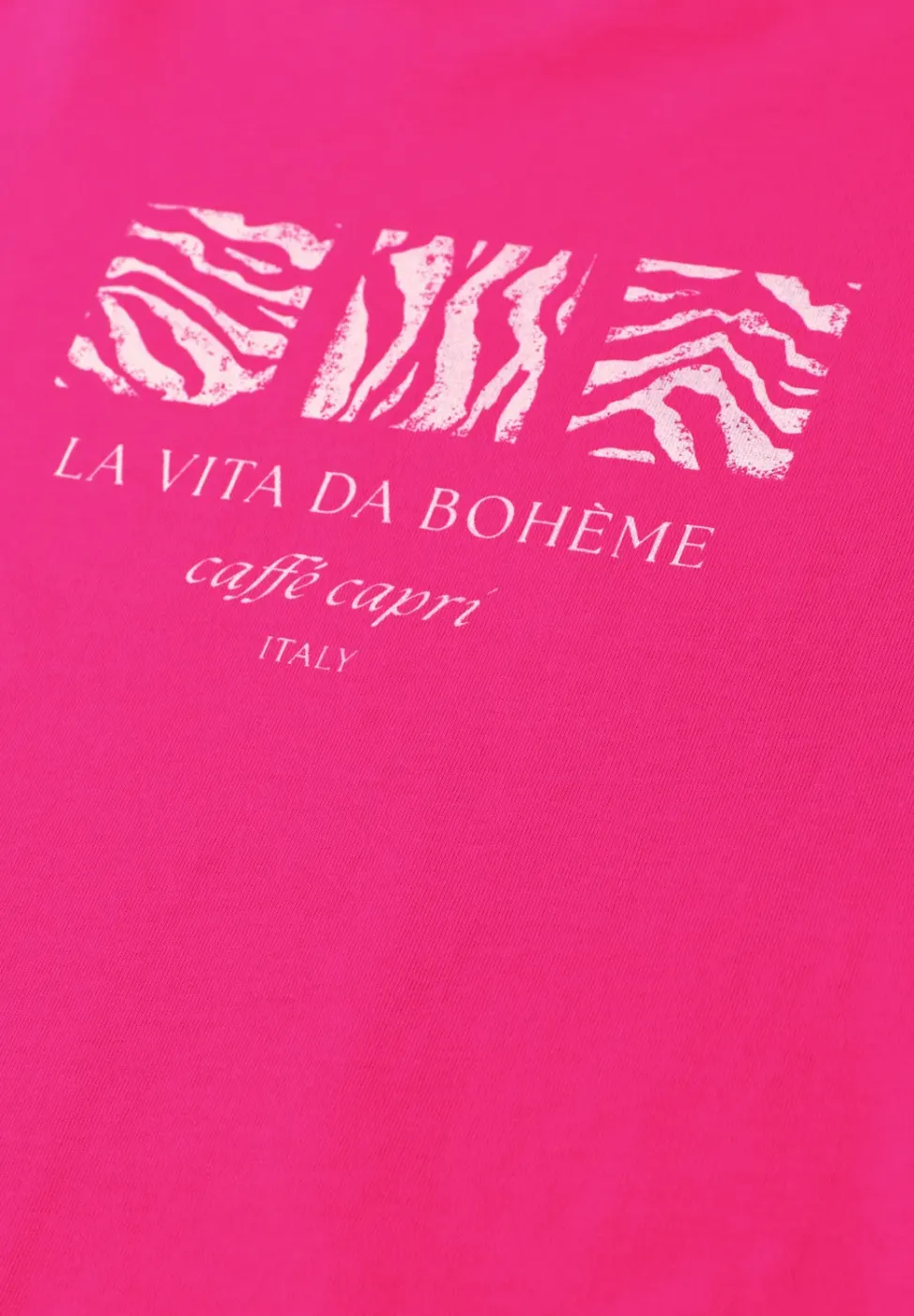 Basic T-Shirt mit Rundhals und Print