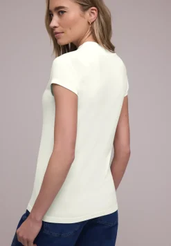 Basic T-Shirt mit Turtle Neck