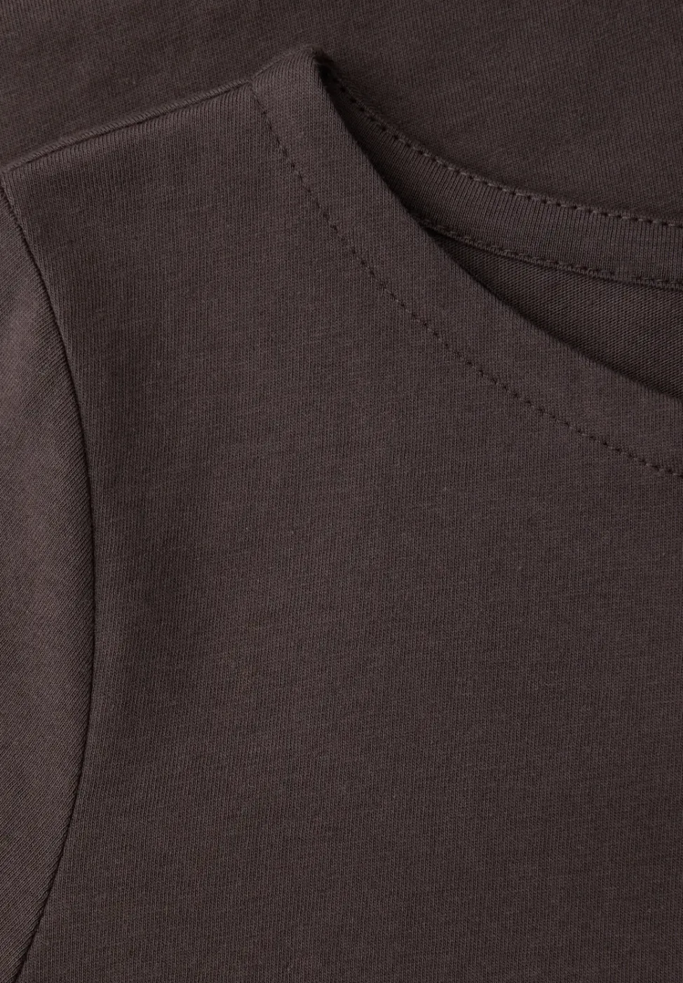 Basic T-Shirt mit U-Boot-Ausschnitt