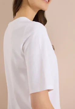 Basic T-Shirt mit U-Boot-Ausschnitt