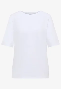 Basic T-Shirt mit U-Boot-Ausschnitt
