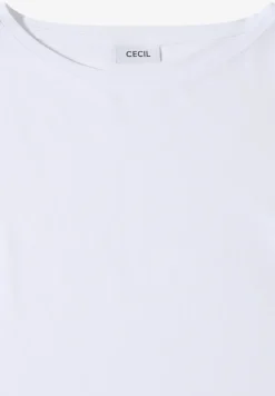 Basic T-Shirt mit U-Boot-Ausschnitt