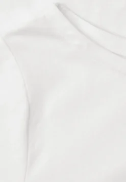Basic T-Shirt mit U-Boot-Ausschnitt