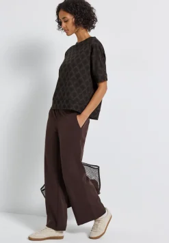 Batwing Print-Shirt