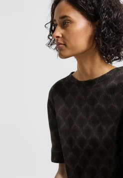 Batwing Print-Shirt