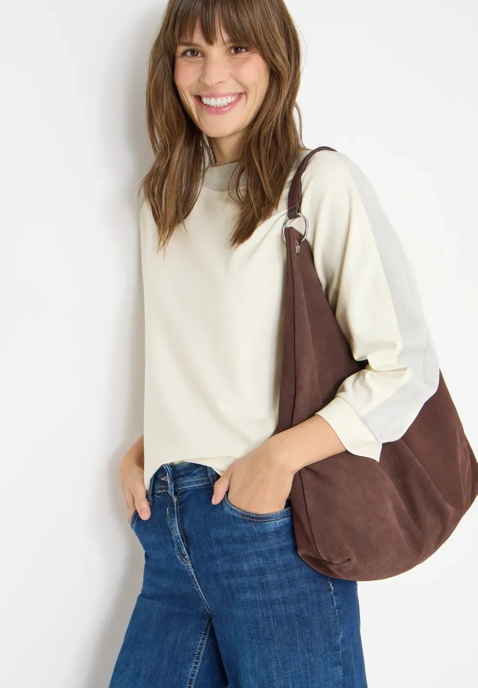 Batwing Shirt mit Tape