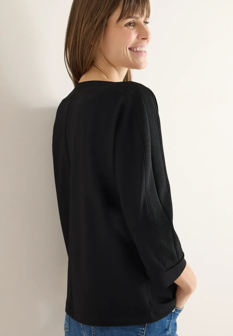 Batwing Shirt mit Tape