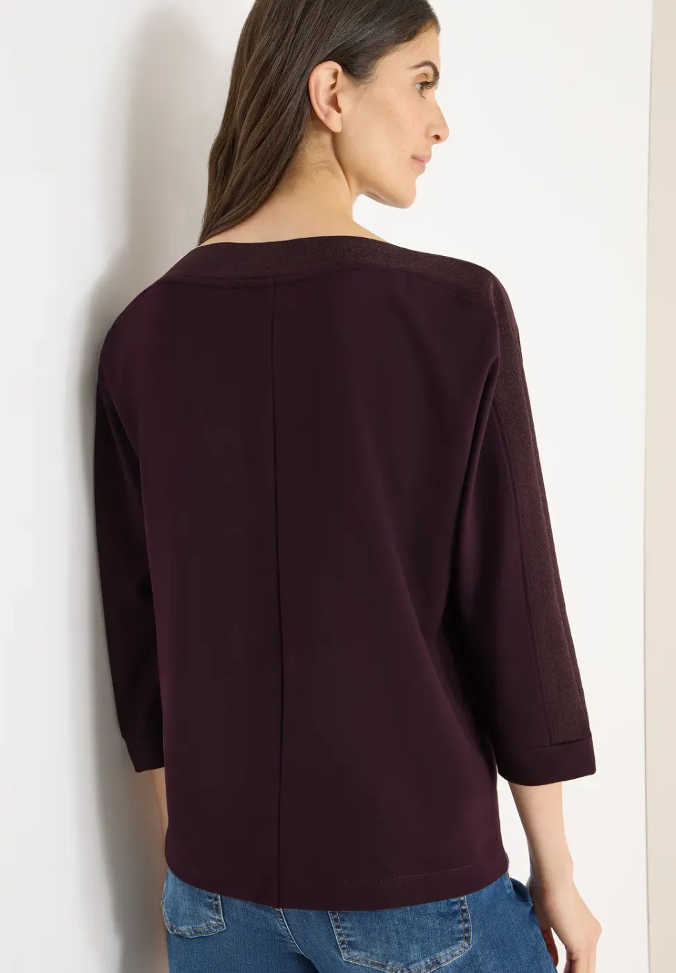 Batwing Shirt mit Tape