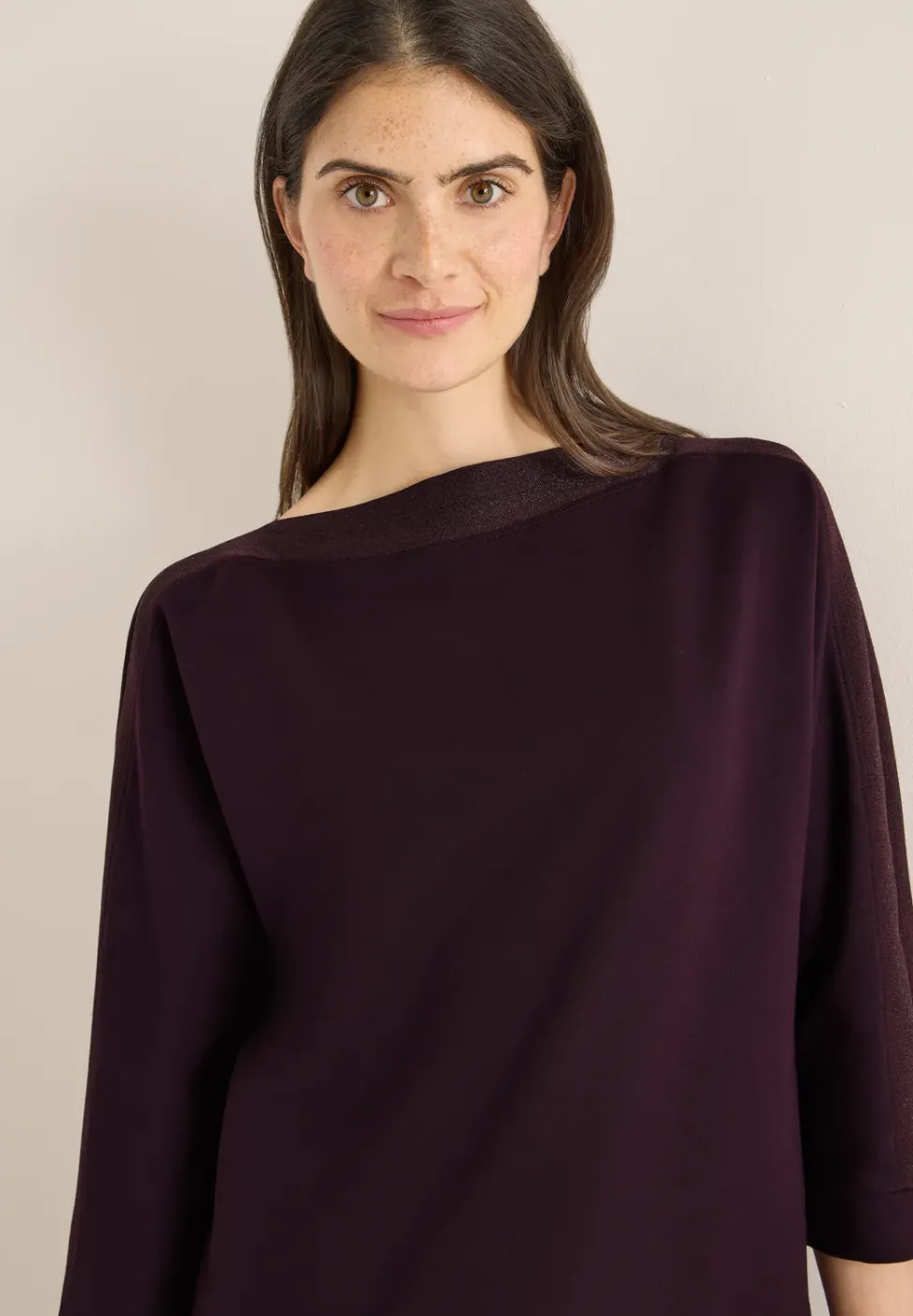 Batwing Shirt mit Tape