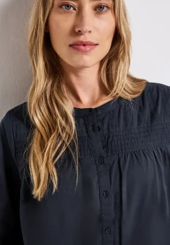 Baumwollbluse mit Details