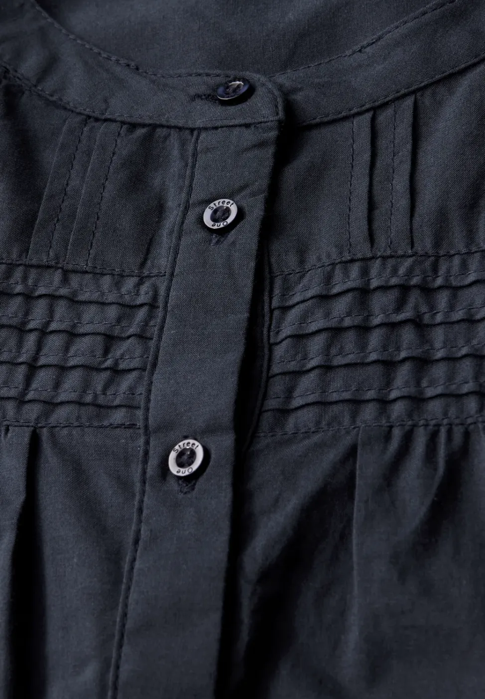 Baumwollbluse mit Details