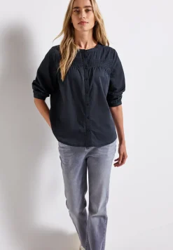 Baumwollbluse mit Details