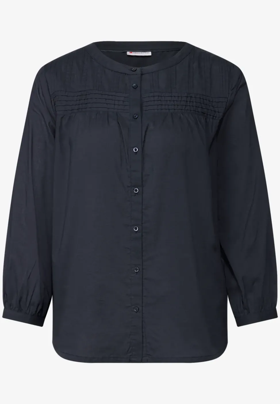Baumwollbluse mit Details