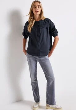 Baumwollbluse mit Details