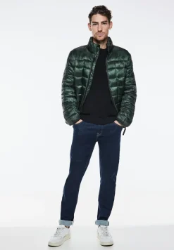 Bedruckte Steppjacke