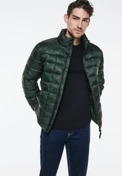 Bedruckte Steppjacke