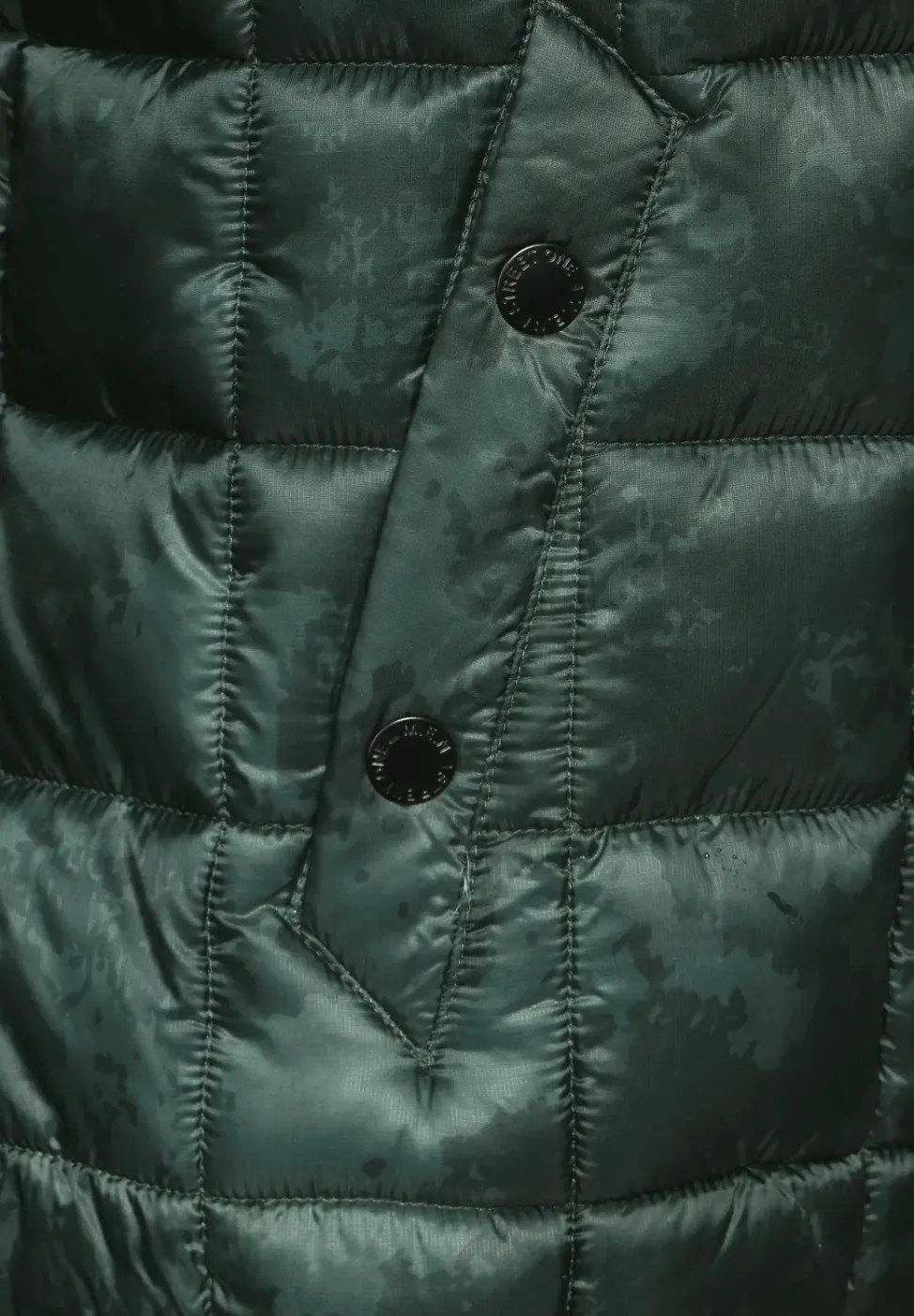Bedruckte Steppjacke