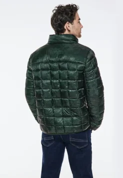 Bedruckte Steppjacke