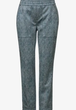 Bedruckte Velours Hose