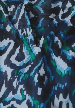 Bedruckte Baumwollbluse