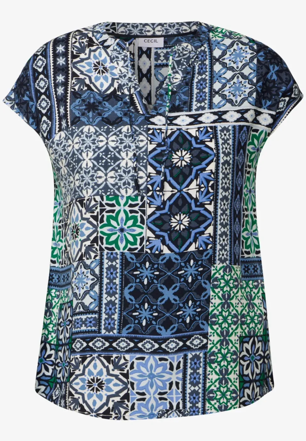 Bedruckte Bluse
