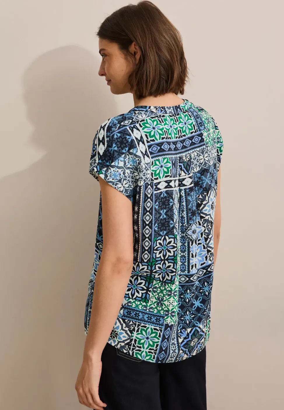 Bedruckte Bluse