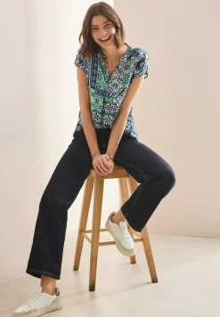 Bedruckte Bluse