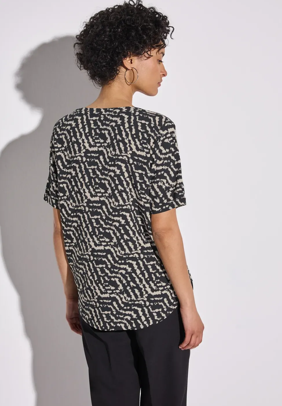 Bedruckte Bluse