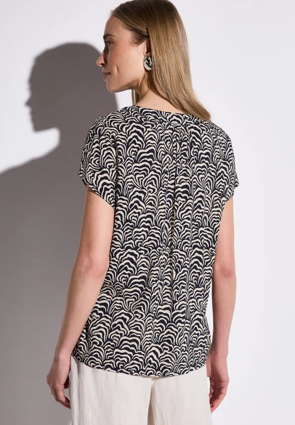 Bedruckte Bluse